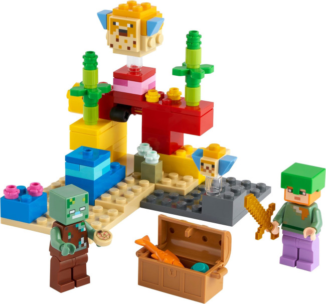 21164 LEGO Minecraft Korallrahu
